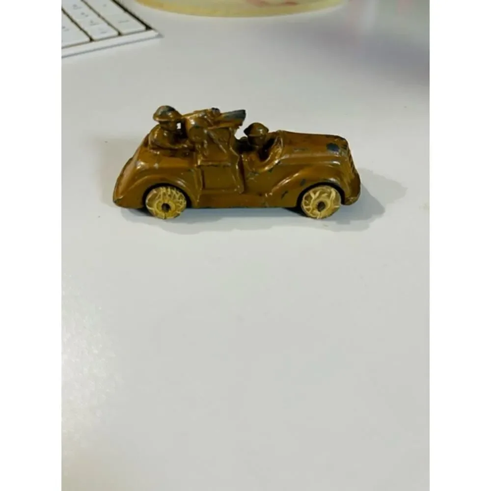 Barclay Manoil 1930's Cannon Car WW1 As is